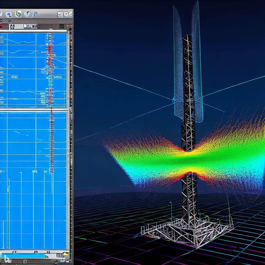 RF engineering concept art