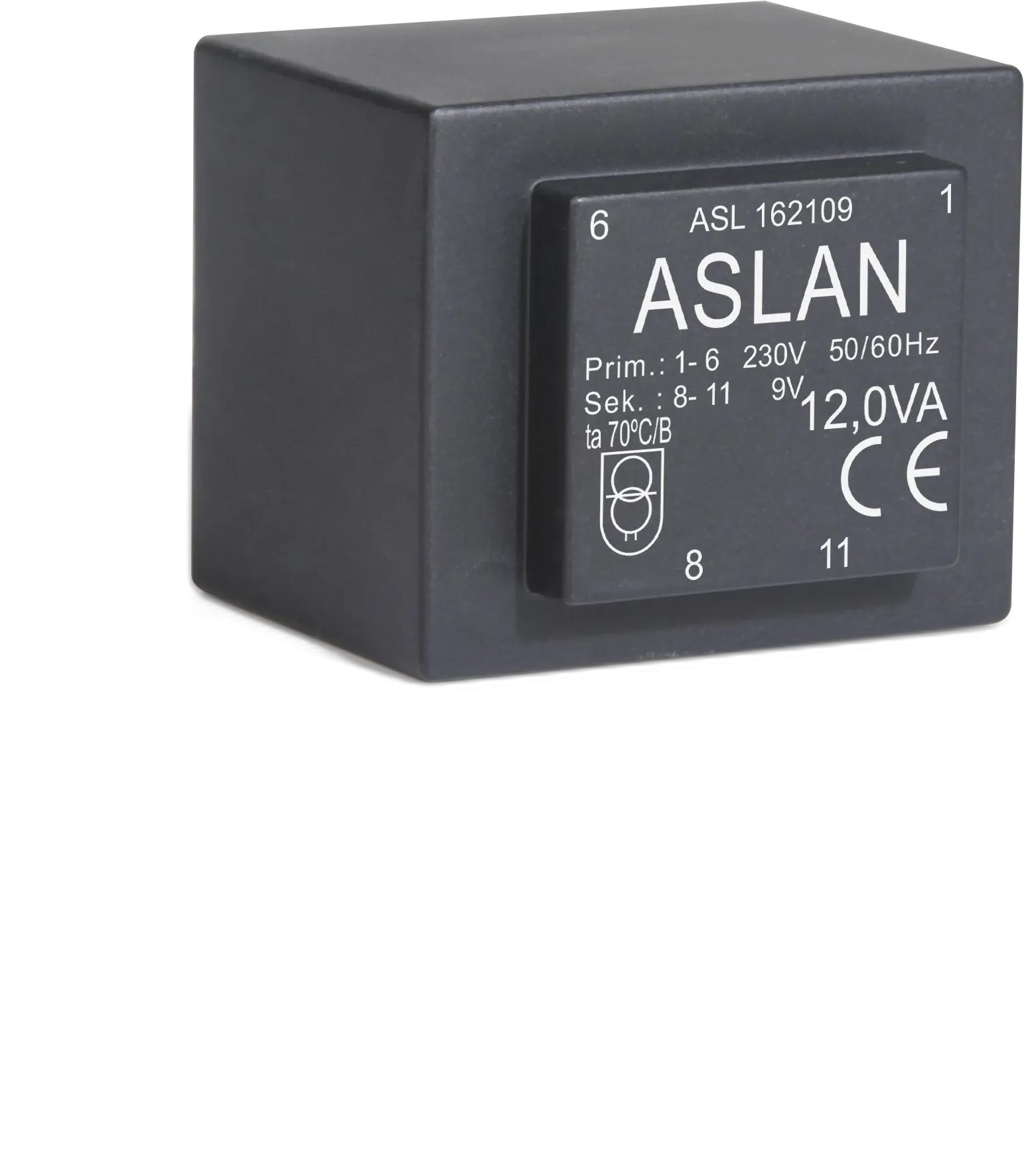 Photograph of an Aslan 15VA-EI48-25.5 EI48 transformer