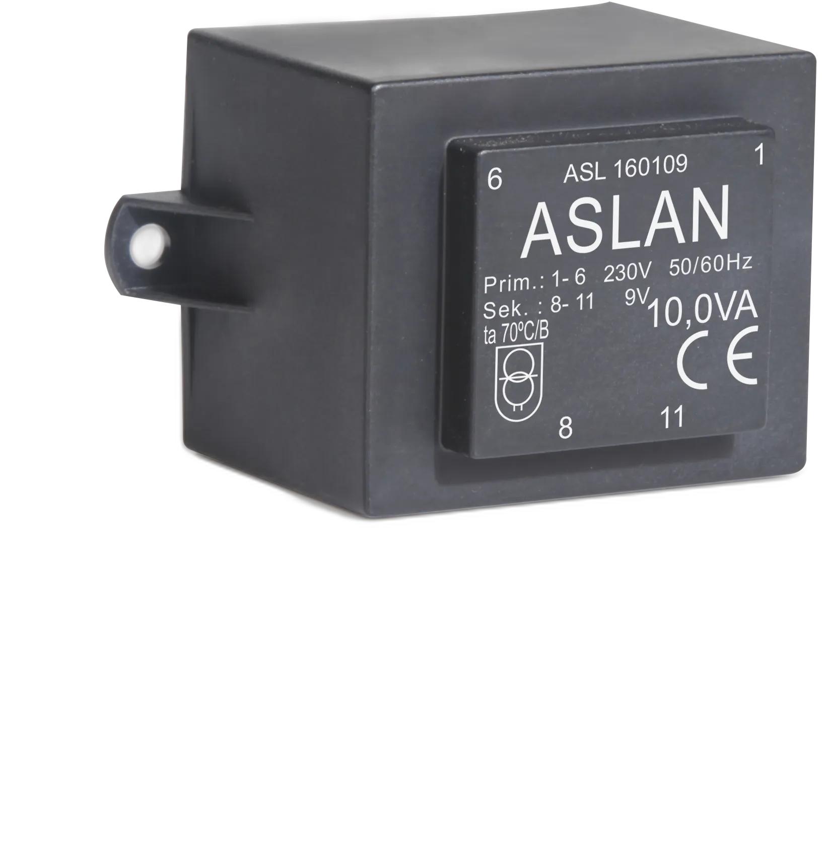 Photograph of an Aslan 10VA-EI48-16.8-K EI48 transformer